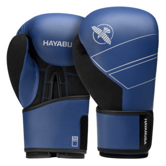 Hayabusa S4 Leather Bokshandschoenen – Blauw