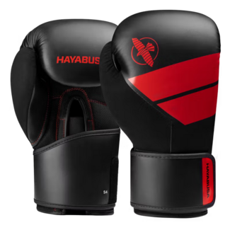 Hayabusa S4 Bokshandschoenen – Zwart/Rood
